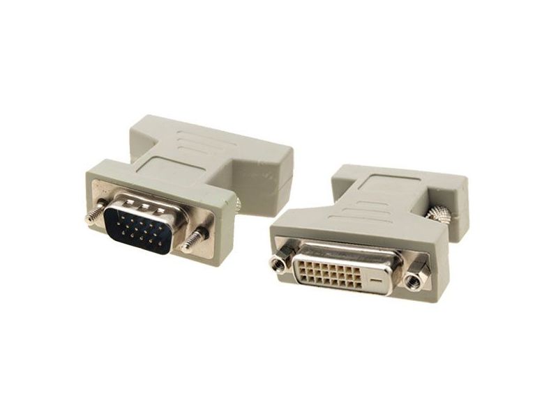 adaptateur DVI-D 24+1 Pins Femelle vers VGA Male 15Pins