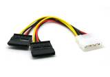 Adaptateur Câble Double Alimentation MOLEX IDE SATA