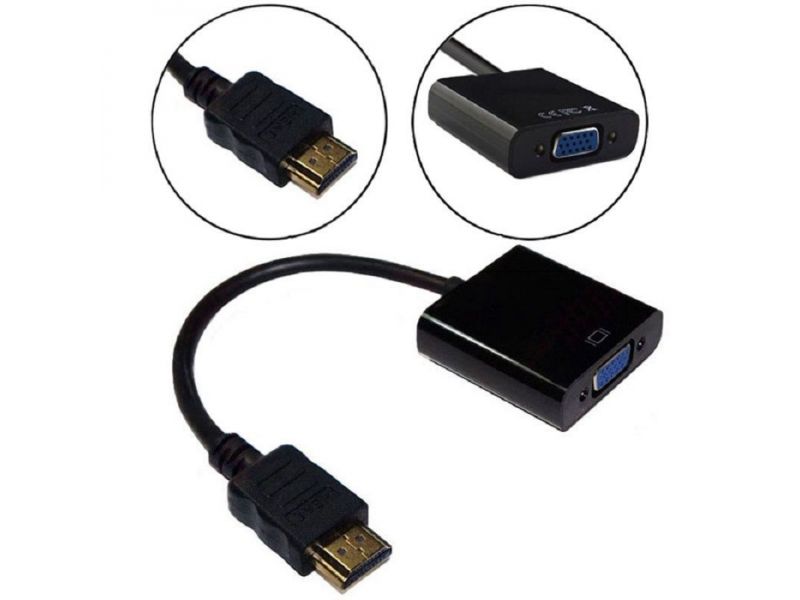 HDMI VERS VGA ( HDMI 1.4 Standard mâle vers VGA)