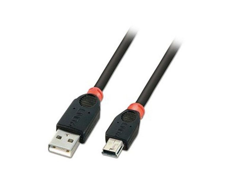 Câble USB 2.0 Type A/mini-B 2 m Noir