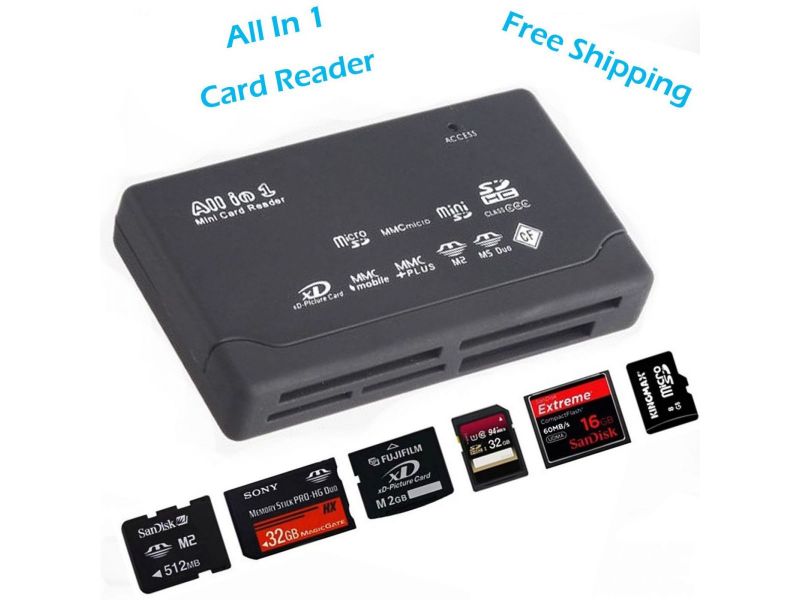 Lecteur Carte Mémoire tout en 1
