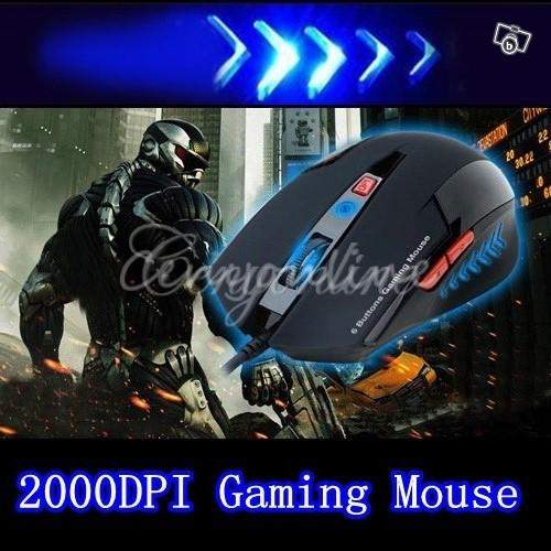 Souris 2000DPI Adjustable 6D Buttons gaming